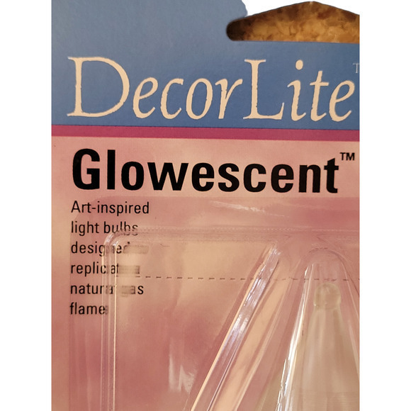 Westinghouse Decor Light Glowescent Forty Watt Flame 40c15 2 Light Blubs 2 of‎ 3 - Picture 4 of 12